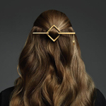 Balmain Заколка-ромб со шпилькой цвет золото Limited Edition Barrette Pour Cheveux Jewelery Gold SS21