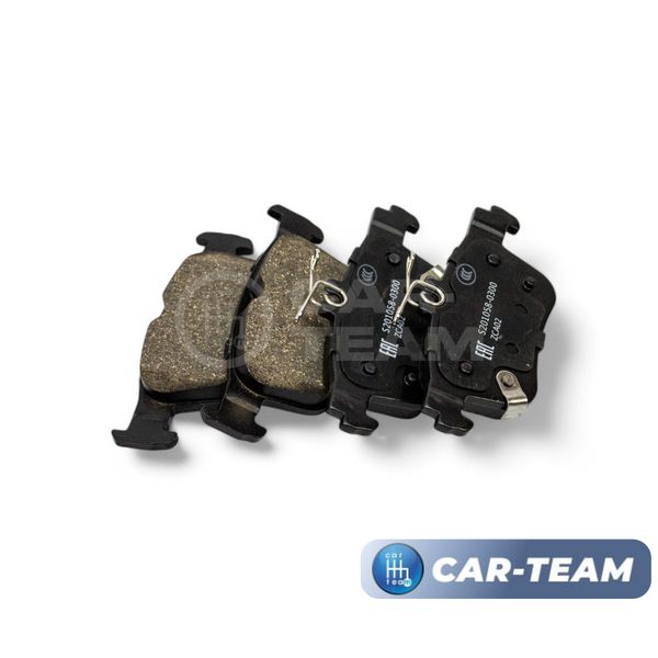 Колодки тормозные задние (керамические) Changan CS55 (арт. ZCP-1247)