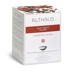 Чайный напиток фруктовый Althaus Red Fruit Flash Pyra Pack в пирамидках, 15 шт
