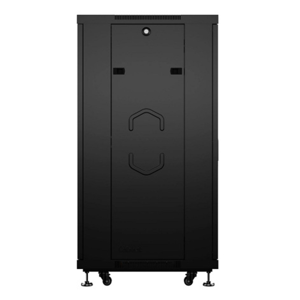 Шкаф напольный 19", 18U Cabeus ND-05C-18U60/60-BK