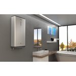 Водонагреватель накопительный ABSE VLS PRO INOX PW 100 ARISTON (нерж бак, плоский)