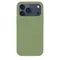 Чехол Silicone Case MagSafe для iPhone 17 Pro Max Зеленый