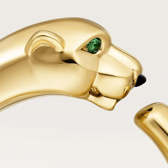 Panthere de Cartier ring, small model in yellow gold