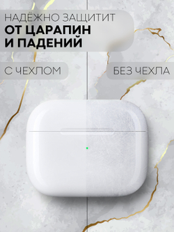 Чехол КАРТОФАН для Apple AirPods 3 оптом (арт. AIRP3-SLIM-SILICON-DARKGREY)