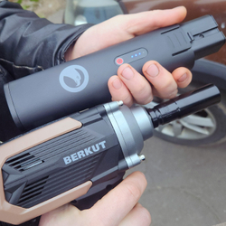 Комплект BERKUT PowerTools-5: Гайковерт + Пылесос + Компрессор + Аккумулятор (ПЗУ) + Стартовые провода