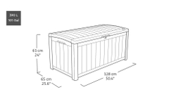 Пластиковый сундук Keter Glenwood 390 л anthracite