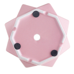 Горшок цветочный rhombus, 12,5 см, розовый