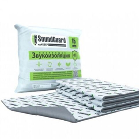Мат звукоизоляционный SoundGuard изоКОВЕР 5000x1500x15 мм 1 шт. (7,5 м2)