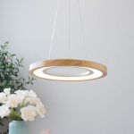 Подвесной светодиодный светильник Home Light Астерия MMD-LED D259-4-24W 4000K дерево