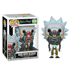 Funko POP! Rick and Morty: Rick with Glorzo (956)