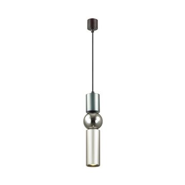 Подвесной светодиодный светильник 4070/5L серый/хром Sakra Odeon Light