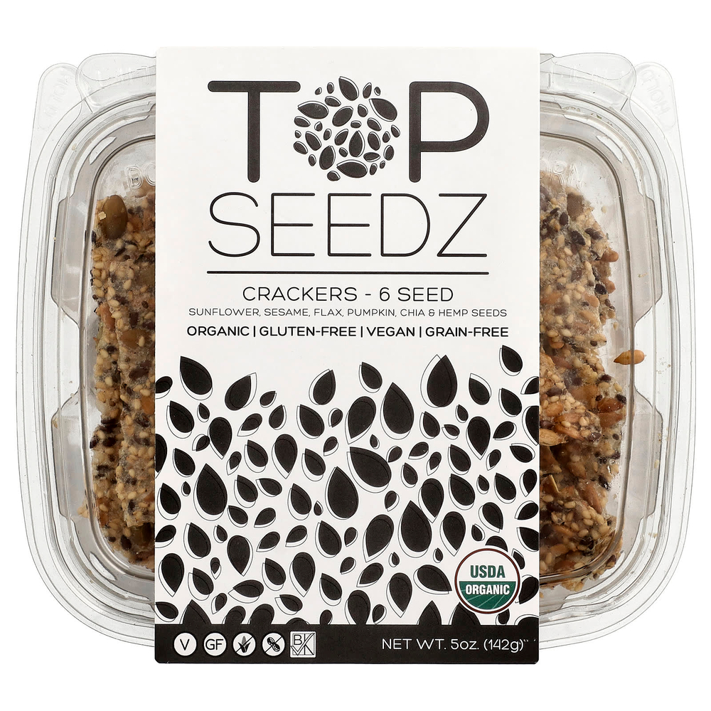 Top Seedz, крекеры, 6 семян, 142 г (5 унций)