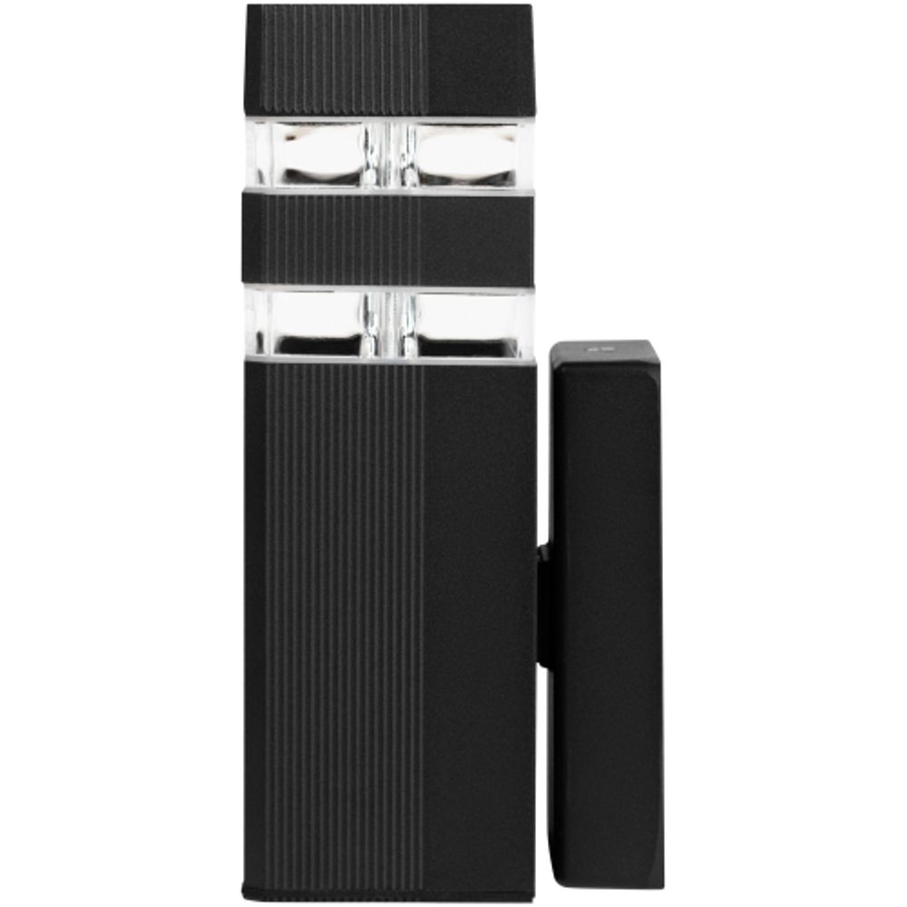 Светильник уличный настенный ЭРА «Астрея» GBW-101-BL-0200 230В 1хЕ27 IP54 вверх черный | Садово-парковые светильники