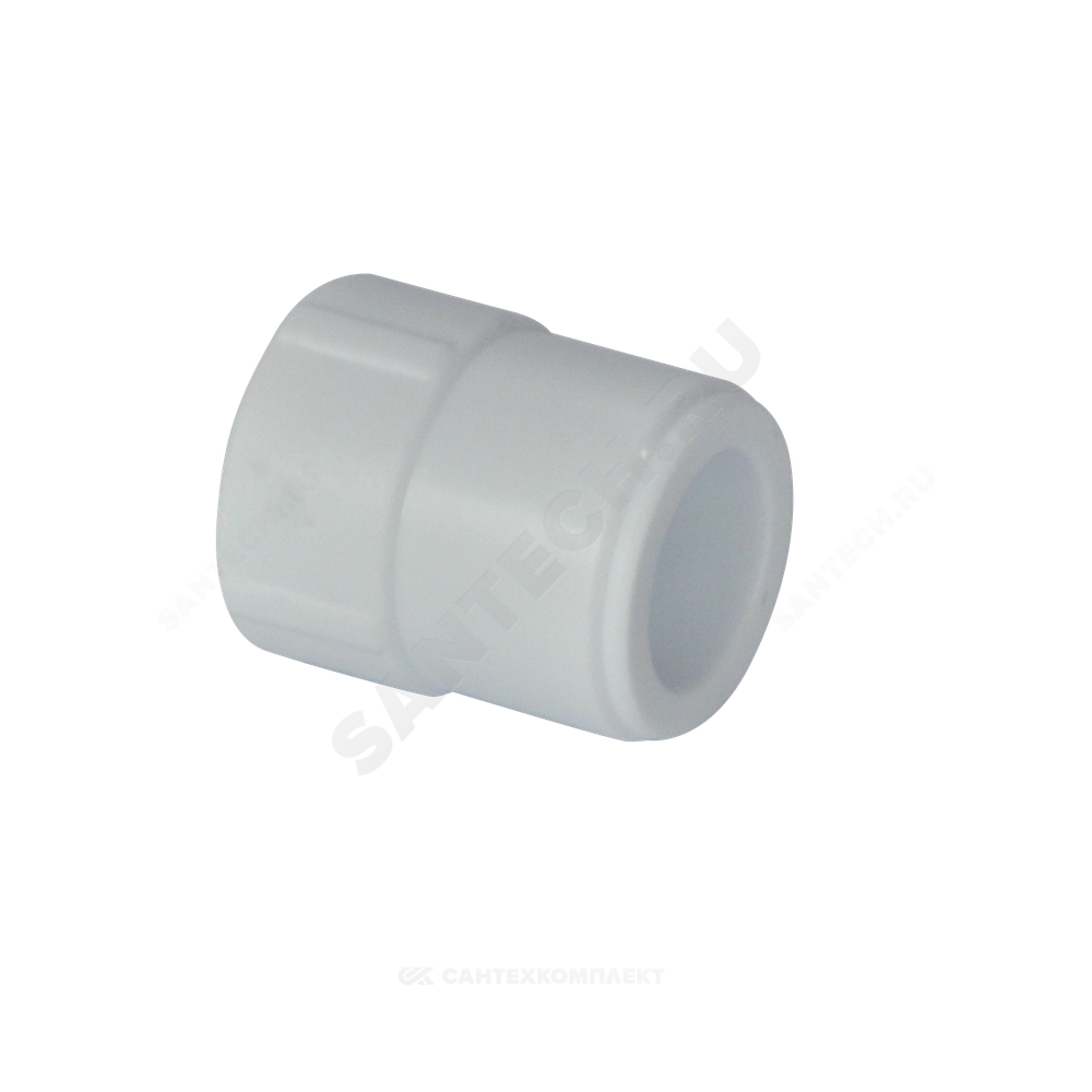 Муфта PP-R переходная белая Дн 40х32 внутр/наруж пайка PRO VALFEX 10004032-PRO