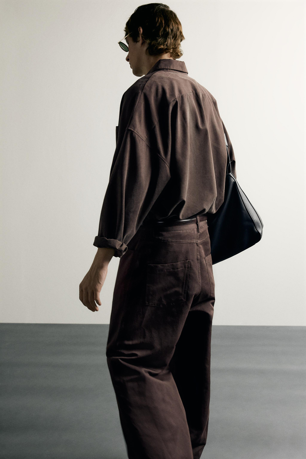 БРЮКИ RELAXED FIT ИЗ ХЛОПКА И ЛЬНА — ZARA · 1023/402