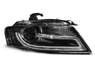 Передние фары tru drl black для Audi A4 B8
