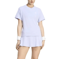 Женская теннисная футболка Adidas Club Plain - violet tone