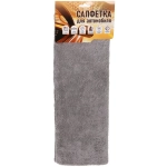 Салфетка для автомобиля AVC-24GL, 40*40 см, микрофибра, 500 г/м²