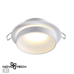 370781 SPOT NT21 246 белый Светильник встраиваемый влагозащищенный IP44 GU10 9W 220V WATER