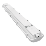 Светильник LED УльтраПРОМ ДСП04-36-052-5К с БАП EM3 36Вт 5000К IP65 Прозрачный 4800лм 1262x124x85мм WOLTA PRO
