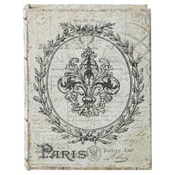 GAEM Шкатулка-книга с кодовым замком, L19 W5,5 H25 см
