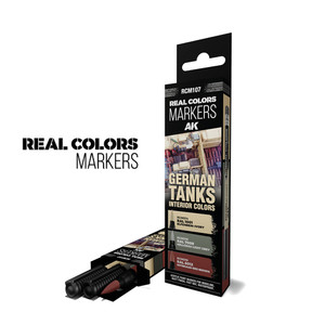 Набор Акриловых маркеров Real Colors Markers set - German Tanks Interior