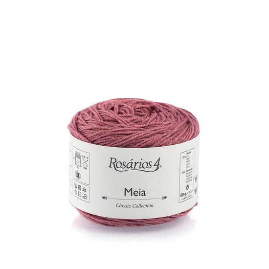 Пряжа ROSARIOS 4 Meia (70% меринос, 30% полиамид)