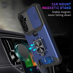 Противоударный чехол Сard Reader Case для Samsung Galaxy S24 FE