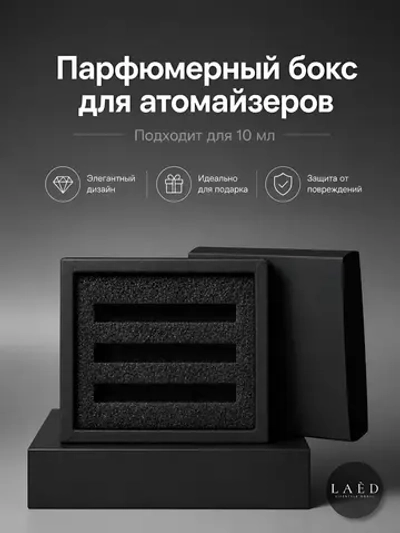 Парфюмерный бокс для атомайзеров и отливантов, 10 мл