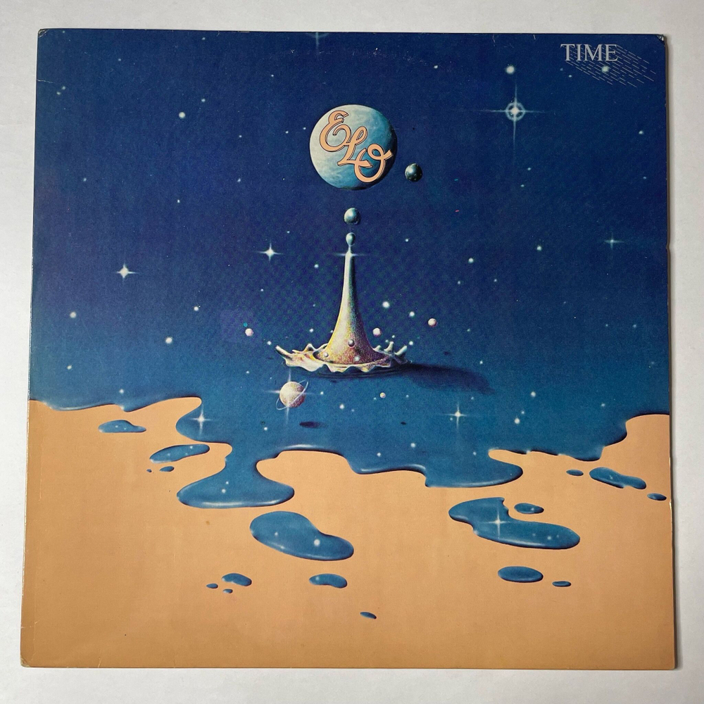 Винтажная виниловая пластинка LP ELO Electric Light Orchestra Time (Spain 1981) Ticket To The Moon
