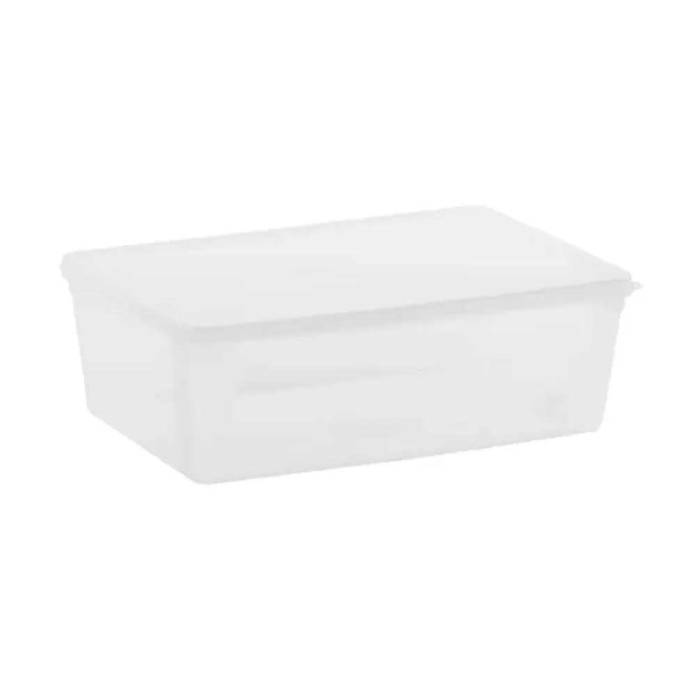 Контейнер для продуктов прямоуг. 6,5 л. 34,2*22,7*11,3 см. с пласт. крышкой P.L. Proff Cuisine