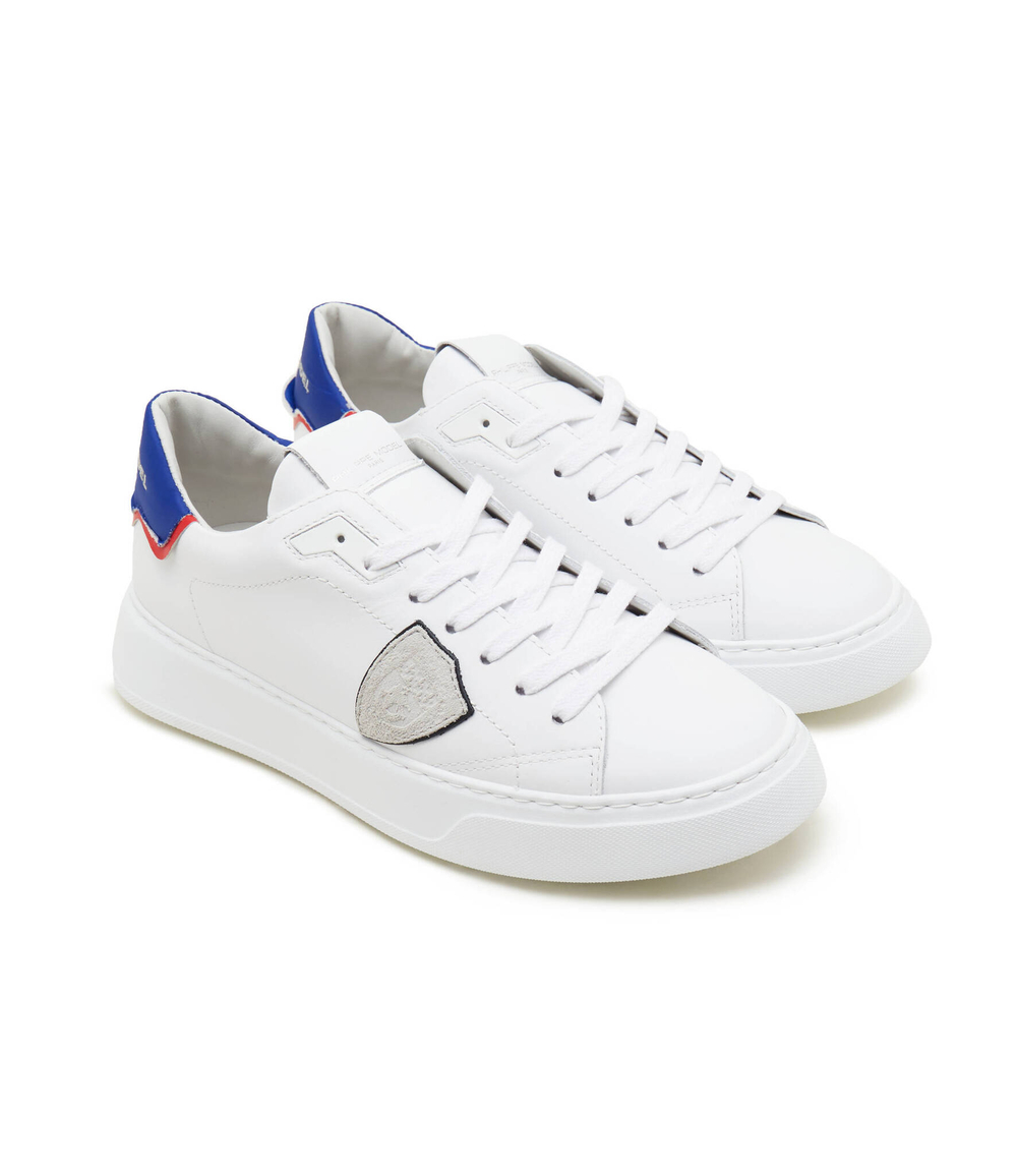 Кожаные кроссовки храм Philippe Model - белый(BTLU)