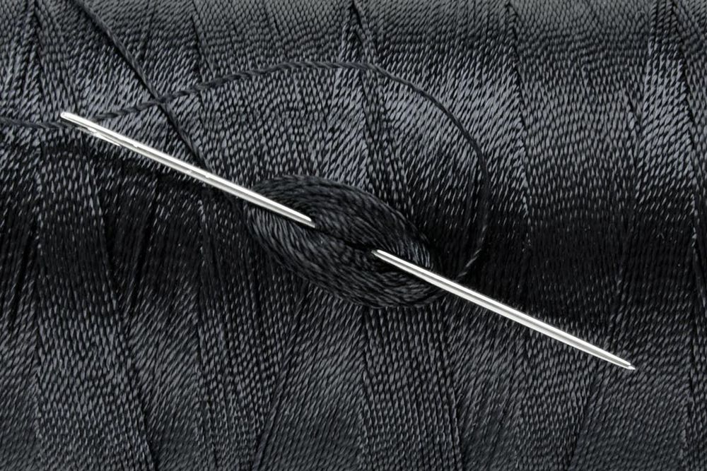 Нитки обувные Gamma 300D/3, 912 м, (1000 ярд), 347 т.серый