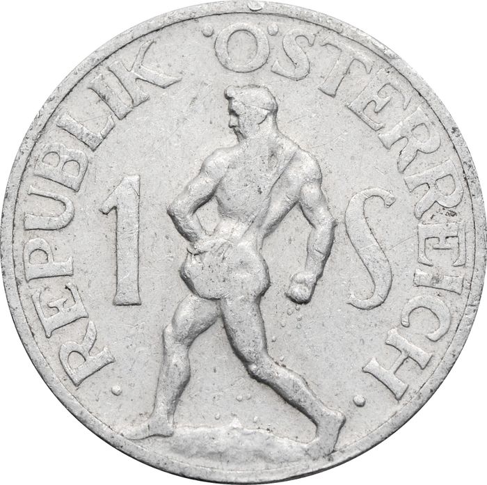 1 шиллинг 1947 Австрия