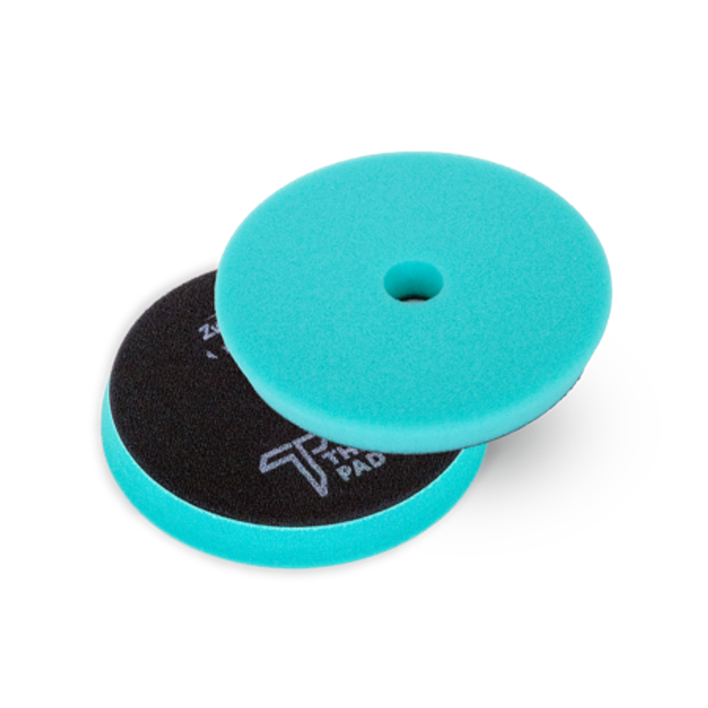Zvizzer Thermo Pads HEAVY 125 мм 1 шт. Полировальный термостойкий поролоновый зелёный круг жёсткий 17 kPa.