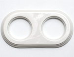Подложка керамическая 2х-местн., белый, Арбат Interior Electric ПКА.2.01