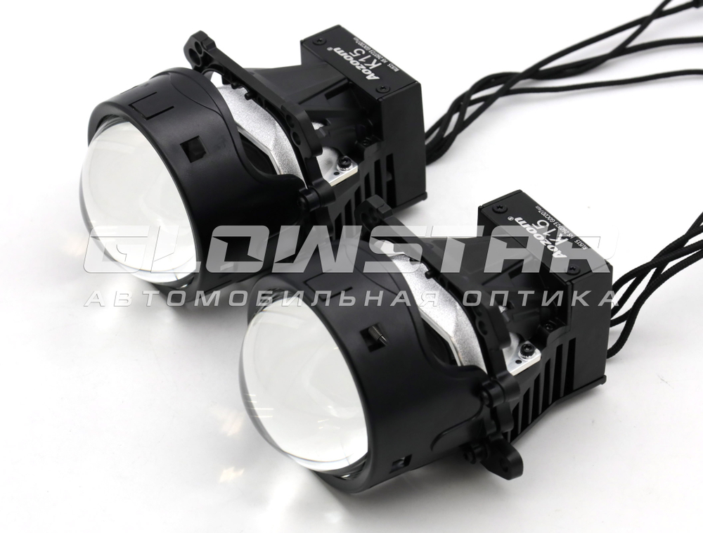 Билед модули Aozoom K15, 3.0 дюйма, 12V 58/66W, 6000K (комплект, 2шт)