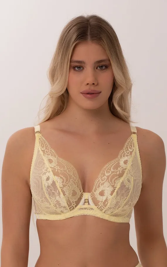 YASMIN YELLOW Soft Bralette Бюст