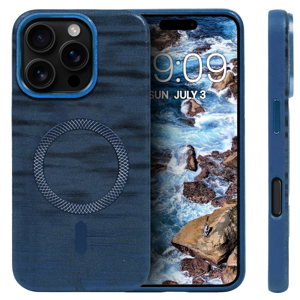 Дизайнерский чехол для IPHONE 16 PRO с поддержкой беспроводной зарядки
