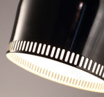 Pendant design lamp A330S Golden Bell by Artek (Black)