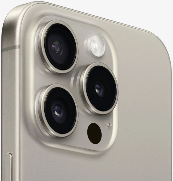 Смартфон Apple iPhone 15 Pro 1ТБ (nano-SIM и eSIM), Натуральный титан | Natural Titanium