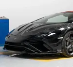 Карбоновая губа переднего бампера для Lamborghini Huracan Evo RWD 2020+ Ламборгини Хуракан