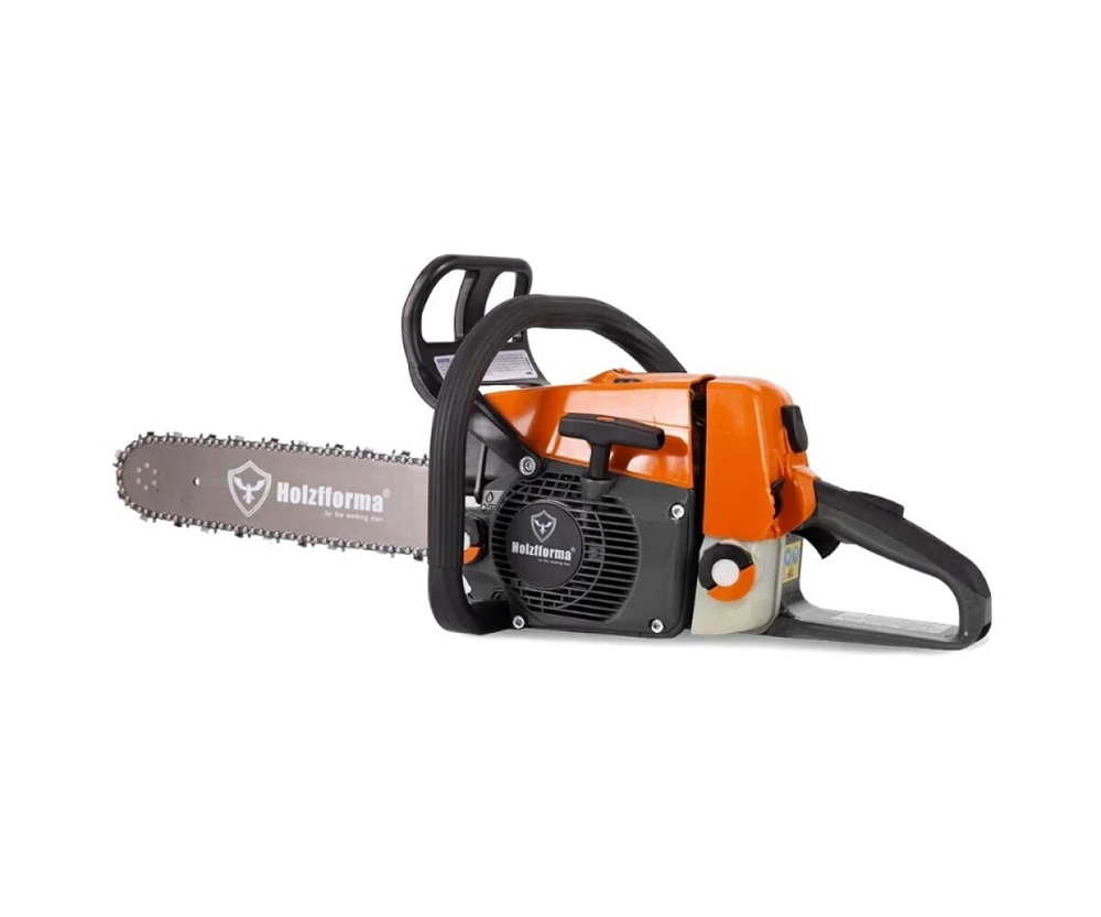 Бензопила Holzfforma G260 50.2 см³, 2.6 кВт (3.5 л.с.), шина 40 см, 0.325”, 1.6 мм — профессиональная цепная бензиновая пила