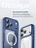Чехол накладка iPhone 17 Pro / 18 Pro 6.3" Gurdini Alba Series Protective with Magsafe Dark Blue