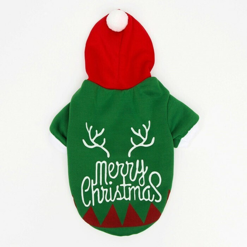 Толстовка Merry Christmas XS, ДС 16 см; ОГ 27 см