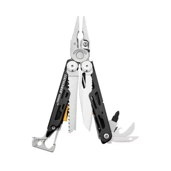 Мультитул-инструмент Leatherman Мод. SIGNAL (19 инструментов)(11,4см)(212г.)(чехол: нейлон BLACK L)