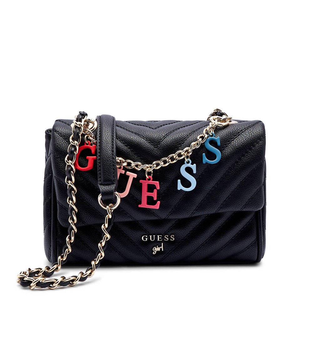 Сумка через плечо CROSSBODY FLAP BAG Guess - черный(J4YZ45 WFZL0)