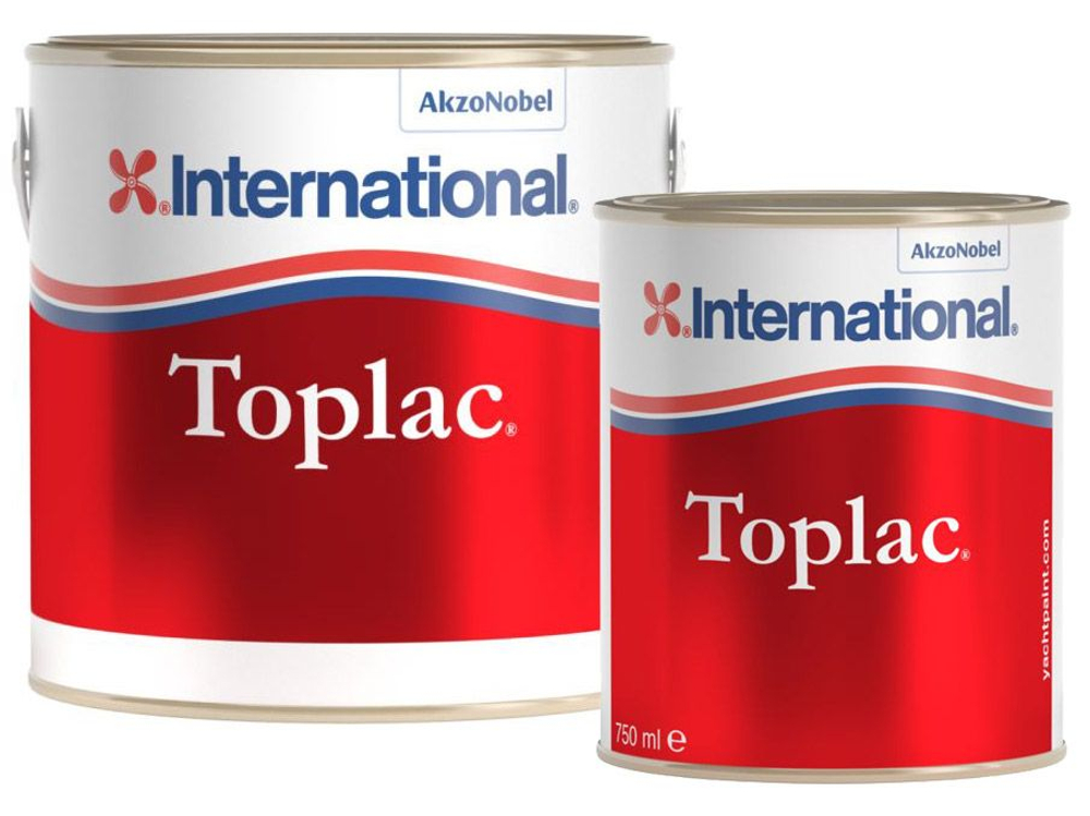 Силикон-алкидная эмаль "TOPLAC" темно-бордовый (350), 0,75 л. (10005548)