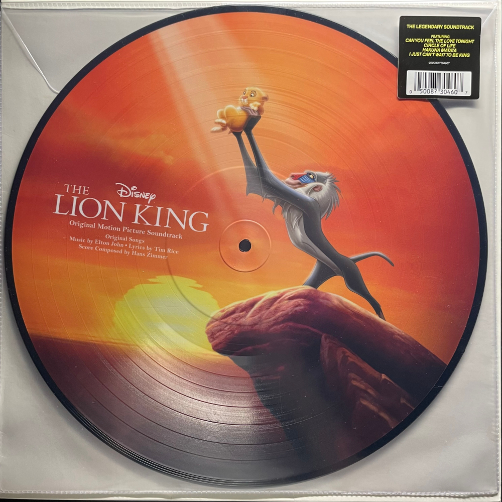 Виниловая пластинка The Lion King - Original Motion Picture Soundtrack LP