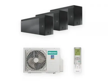 Мульти сплит-система Hisense SENSATION Black на 3 комнаты (20+20+20 кв.м.)